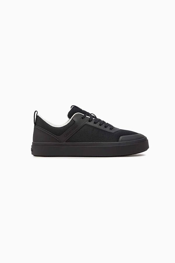 Calvin Klein Sneakers Low Top Lace Up Knit HM0HM01488 Schwarz