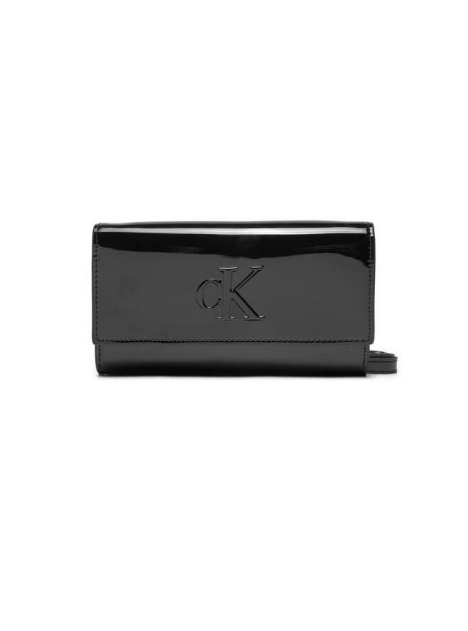 Ck k60k613061 sculpted long fold im kadın cüzdan