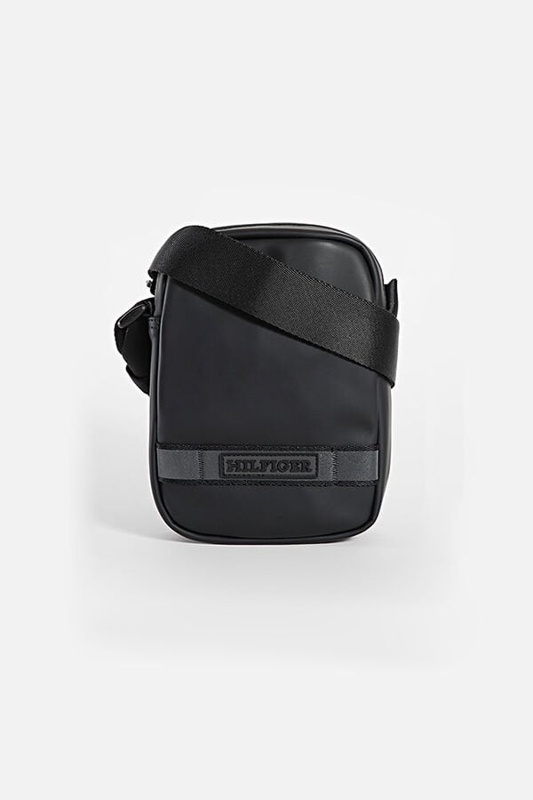 Tommy Hilfiger Erkek Mini Çapraz Çanta - Siyah