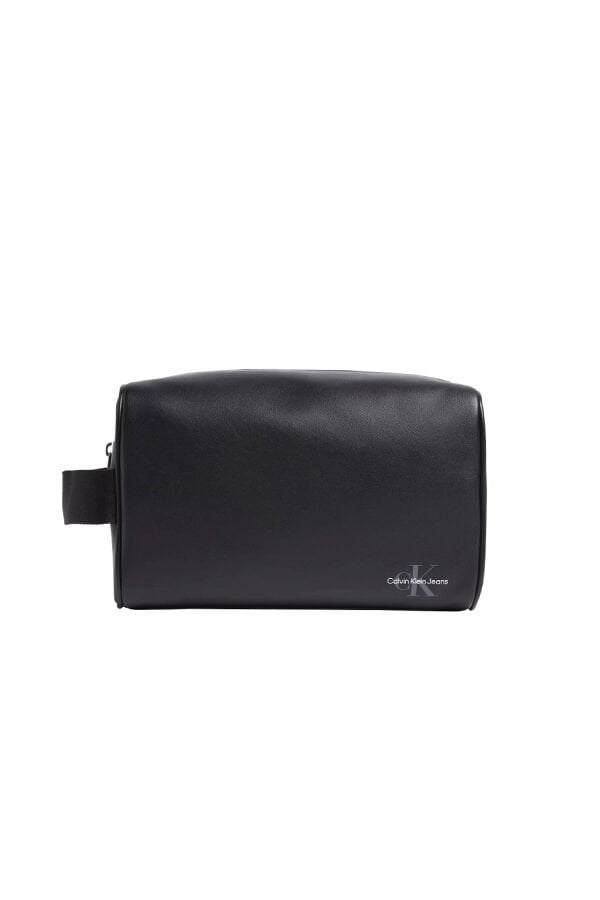 Calvin Klein Mono Logo Dopp Washbag El Çantası Na Black