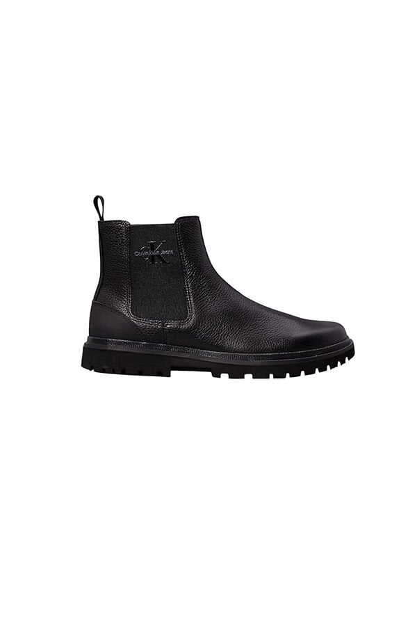 Calvin Klein Jeans Eva Mıd Chelsea Boot Erkek Siyah Yağmur Botu