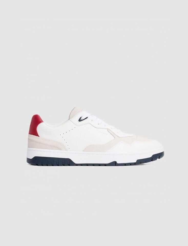 Tommy Hilfiger Basket Better Erkek Beyaz Spor Ayakkab