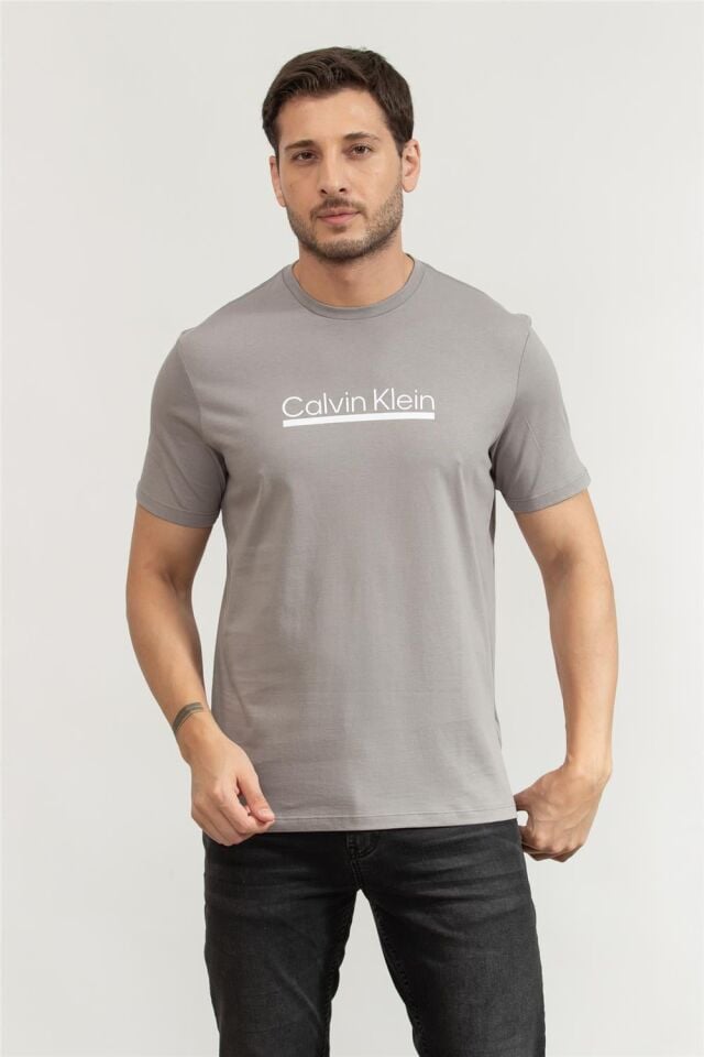 Gri Renkli Erkek T-shirt